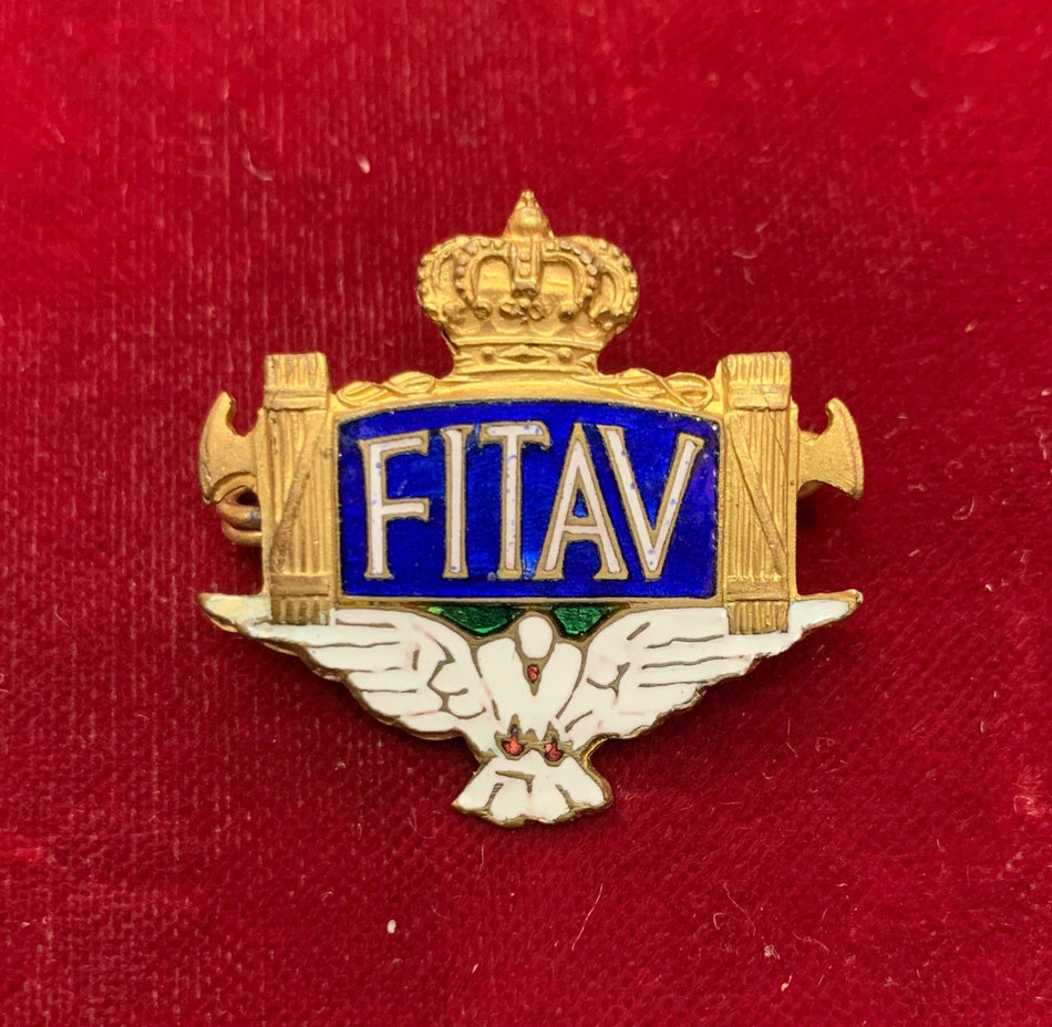 Distintivo del Ventennio Fascista   FITAV - Federazione Italiana Tiro a Volo