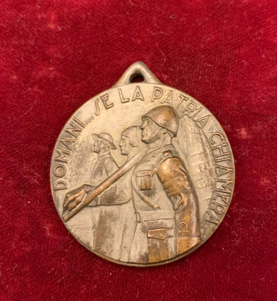 Medaglia Ventennio "1^ Adunata Forze Sanitarie Combattenti" - 1934 A. XIII