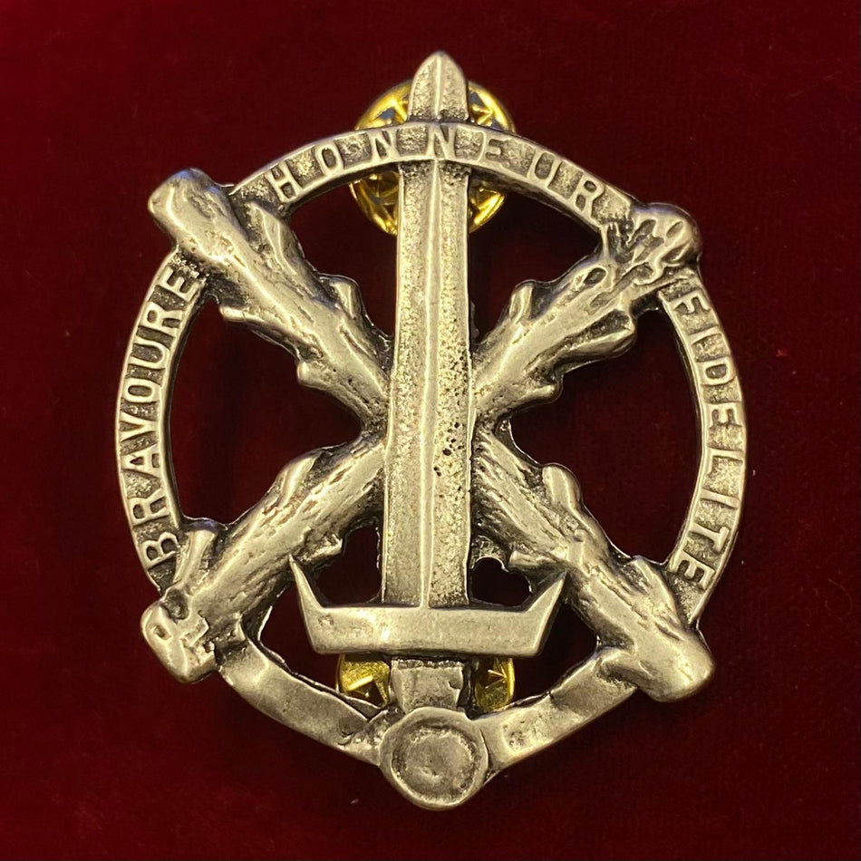 Belgio - Distintivo "Volontari Valloni - Bravoure, honneur, fidelite" (Riproduzione)