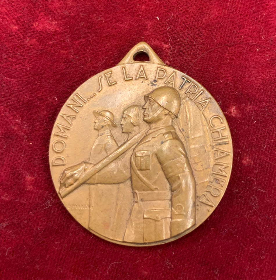 Medaglia Ventennio  "1^ Adunata Forze Sanitarie Combattenti"  1934 A. XIII