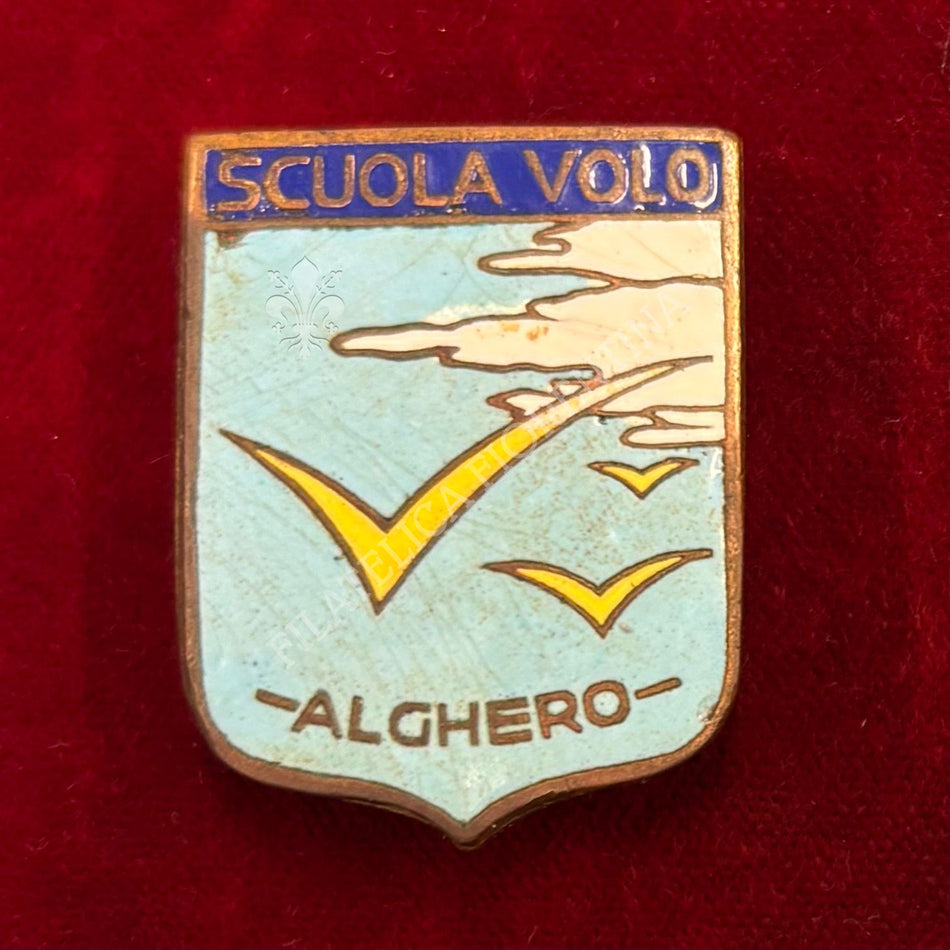 Distintivo "Scuola volo - Alghero" - Aeronautica Militare (Labor Milano)
