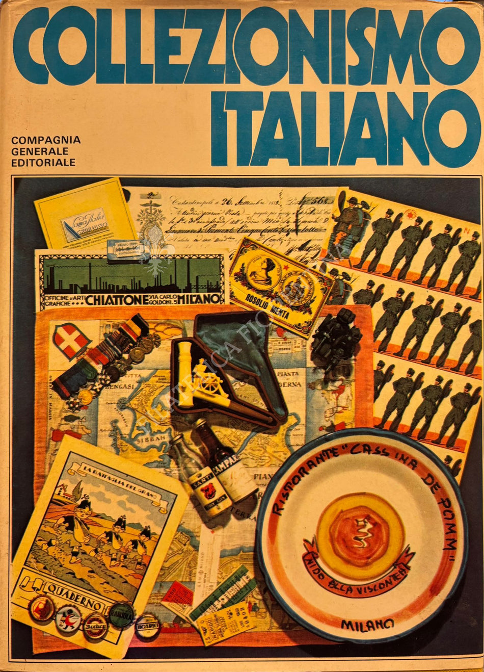 Libro "Collezionismo Italiano - Volume 4" (1980)