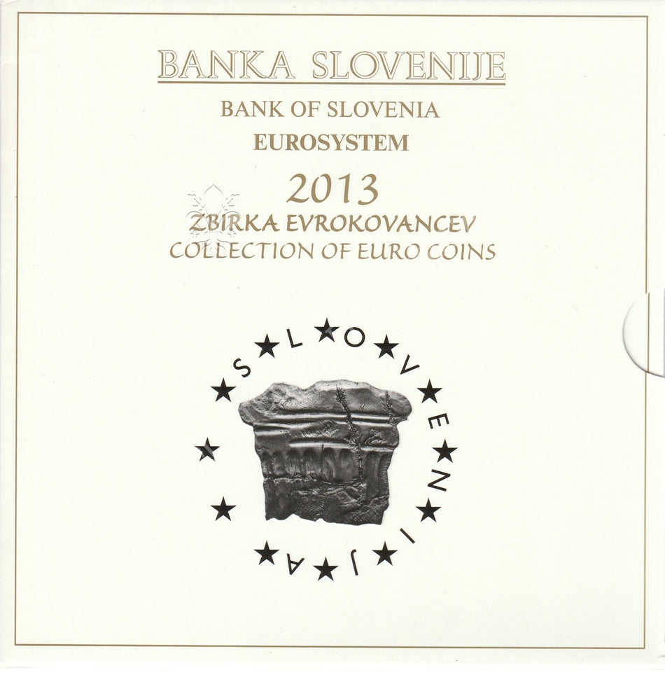 Divisionale Euro Slovenia - Roccia del Principe - Anno 2013 (Tiratura 15.000)
