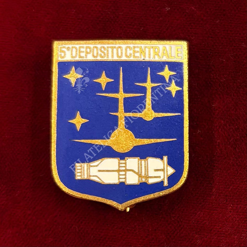 Distintivo "5° Deposito Centrale" - Aeronautica Militare (S. Johnson)