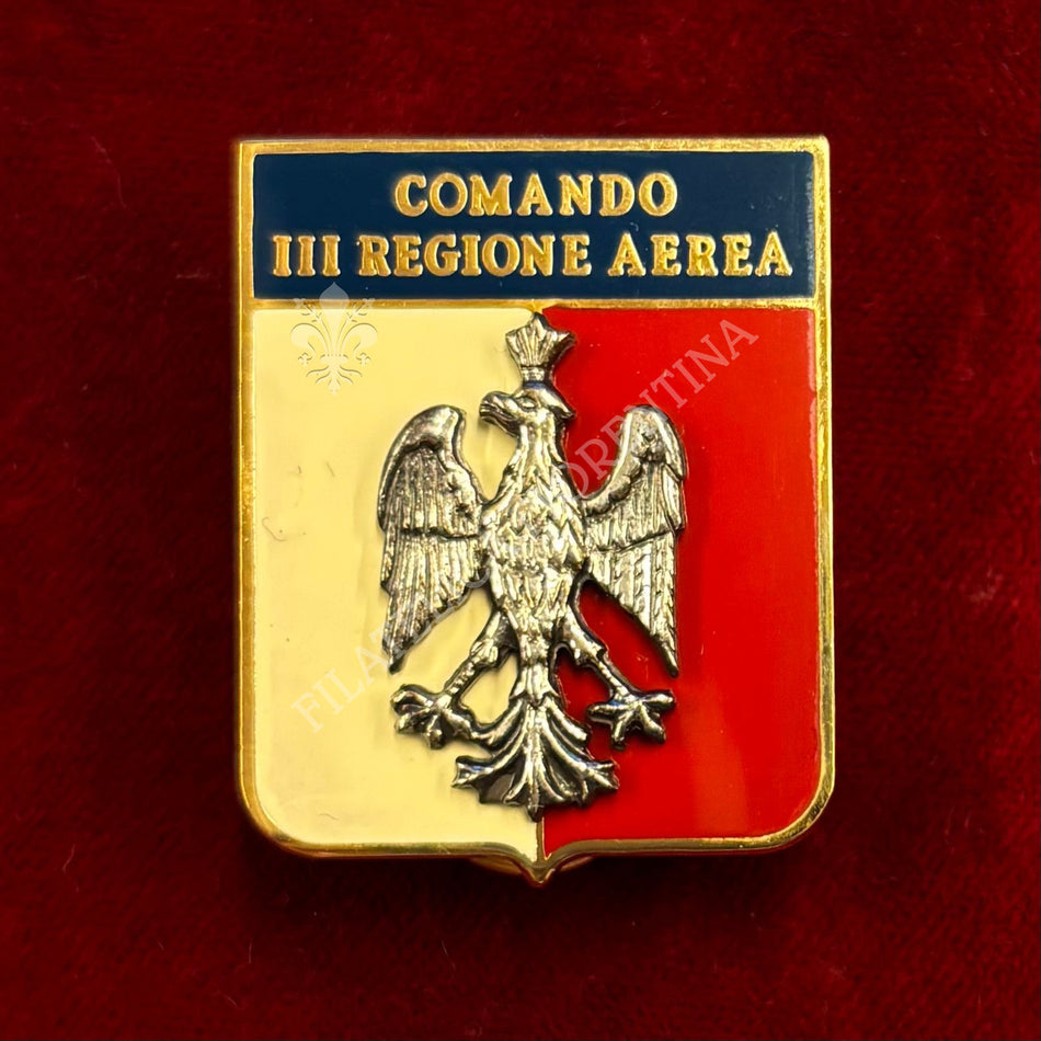 Distintivo "Comando III Regione Aerea" - Aeronautica Militare