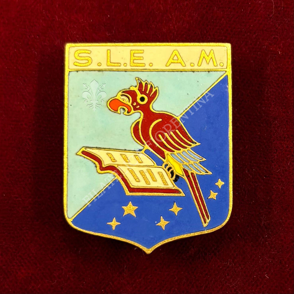 Distintivo "S.L.E. A.M. - (Scuola Lingue Estere dell'Aeronautica Militare)"