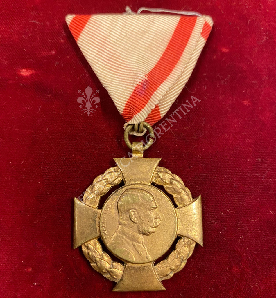 Austria - Francesco Giuseppe d'Asburgo - Medaglia militare del Giubileo 1848 - 1908
