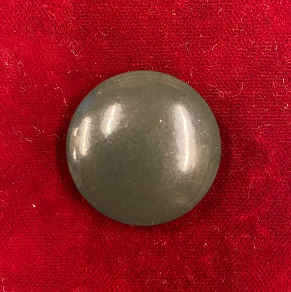 Bottone grigioverde - frutto - Regio Esercito - diametro 23 mm.