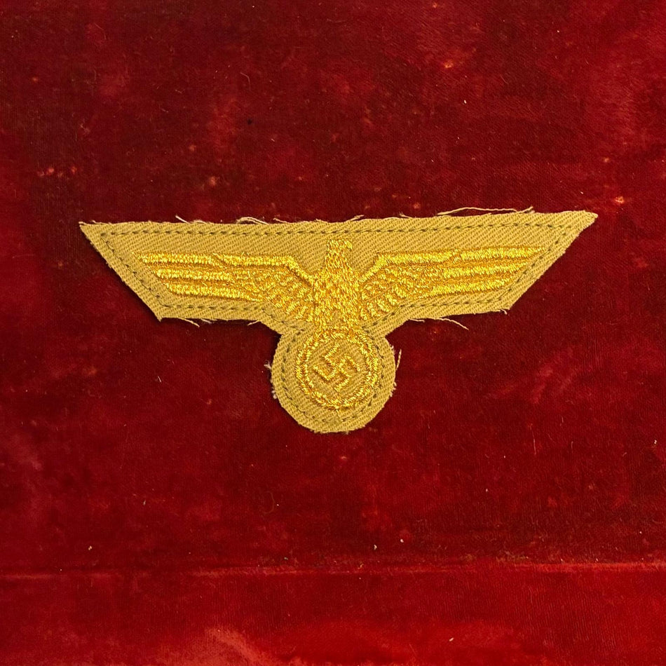 Aquila da petto per Ufficiali superiori della Kriegsmarine su fondo kaki
