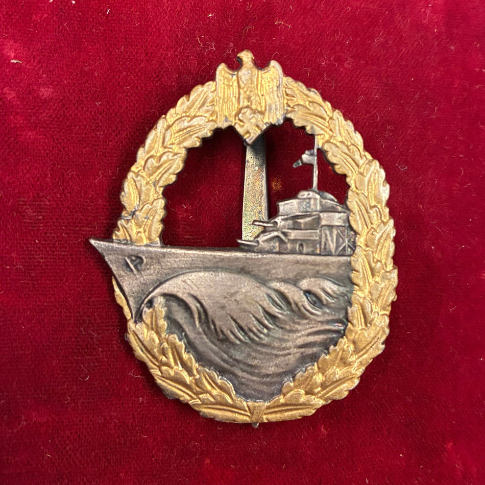 Distintivo da Cacciatorpediniere della marina tedesca - ZERSTöRER - KRIEGSABZEICHEN