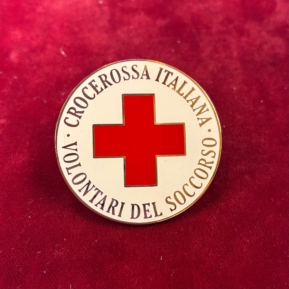 Distintivo della Croce rossa italiana " volontari del soccorso "
