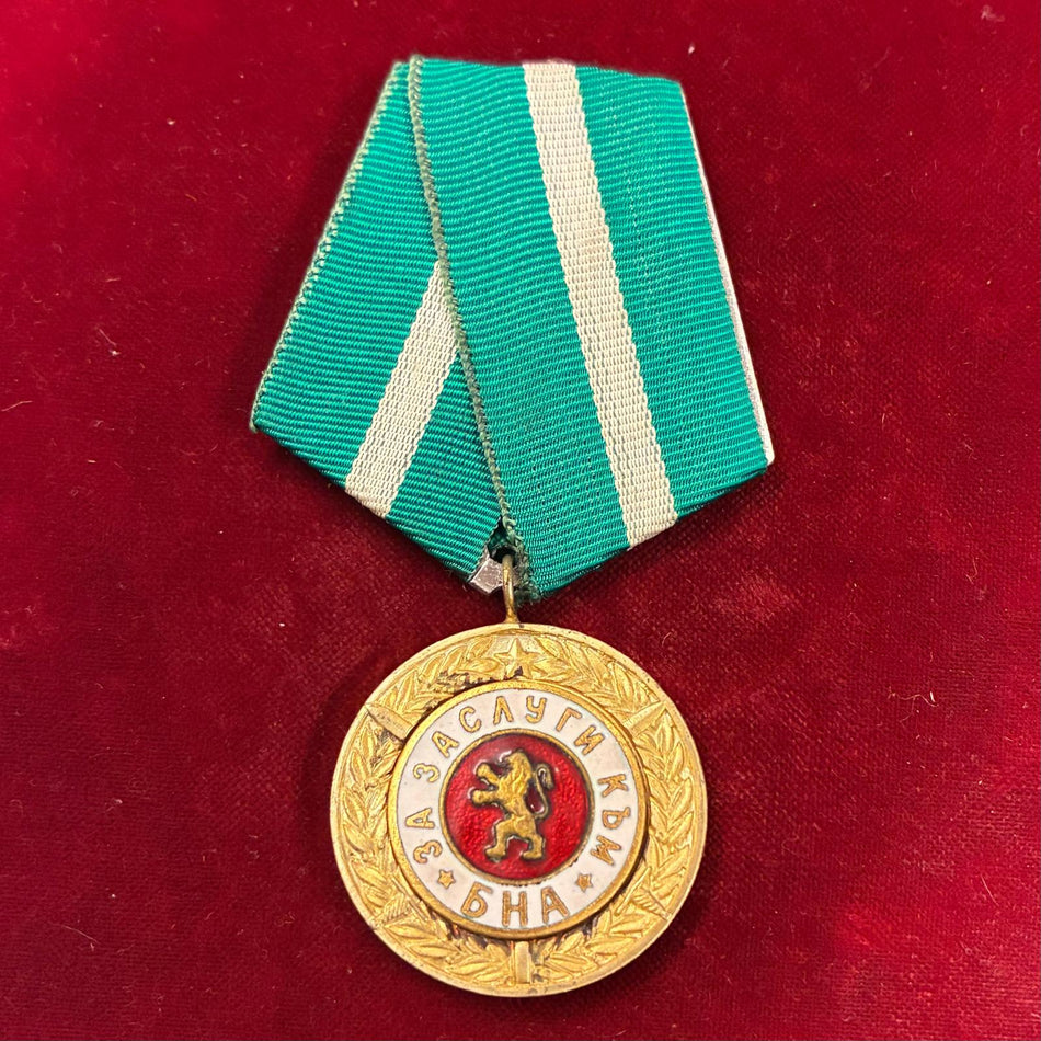 Bulgaria - Medaglia al merito dell'Esercito Popolare bulgaro