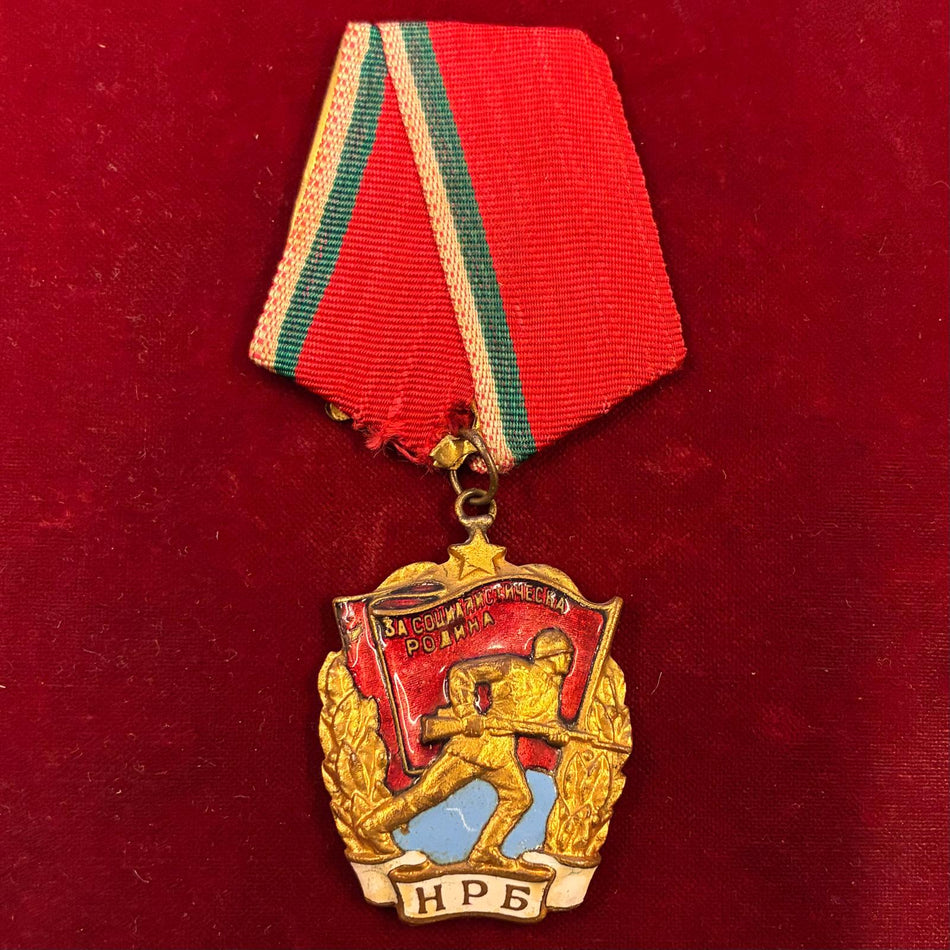 Bulgaria - Medaglia dell'Ordine della Bandiera rossa