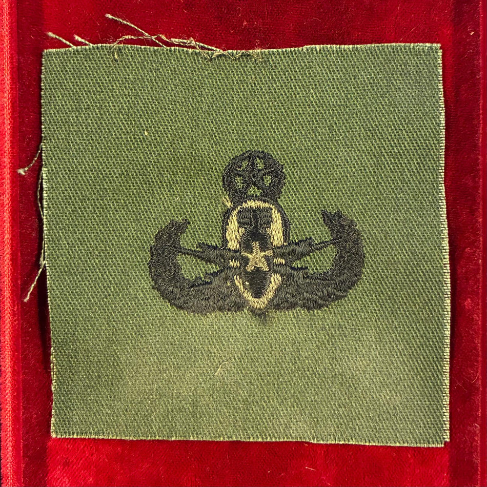 Distintivo a bassa visibilità Master Explosive Ordance EOD