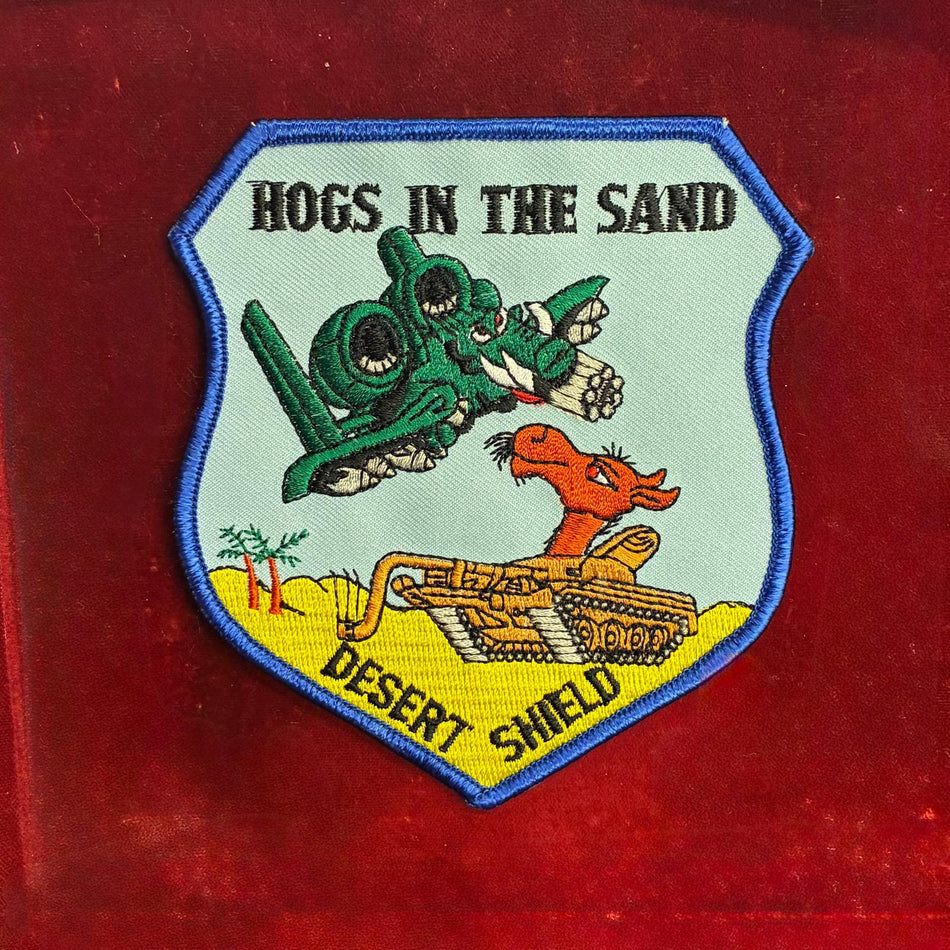 Distintivo dell' Operazione " DESERT SHIELD " nella Guerra del Golfo