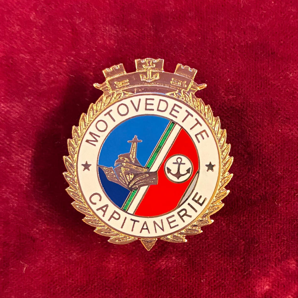 Spilla Marina Militare Motovedette Capitanerie