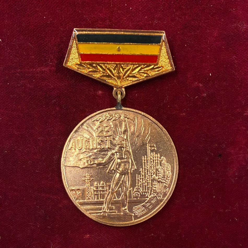 Medaglia del 40° Anniversario Liberazione della Romania durante la seconda Guerra Mondiale