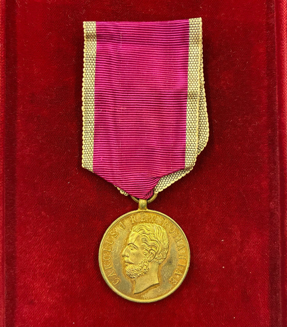 Medaglia di I Classe di Carlo I Re di Romania