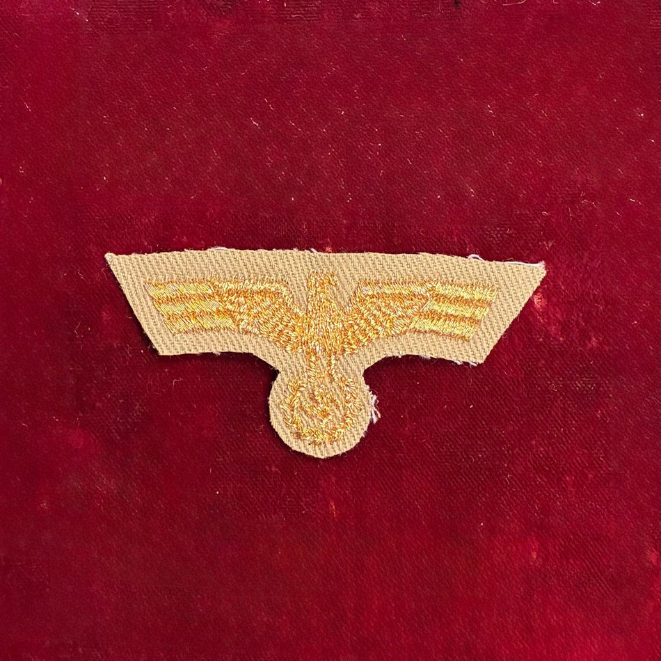 Aquila da bustina per Ufficiale superiore - Modello su fondo Kaki/tropicale