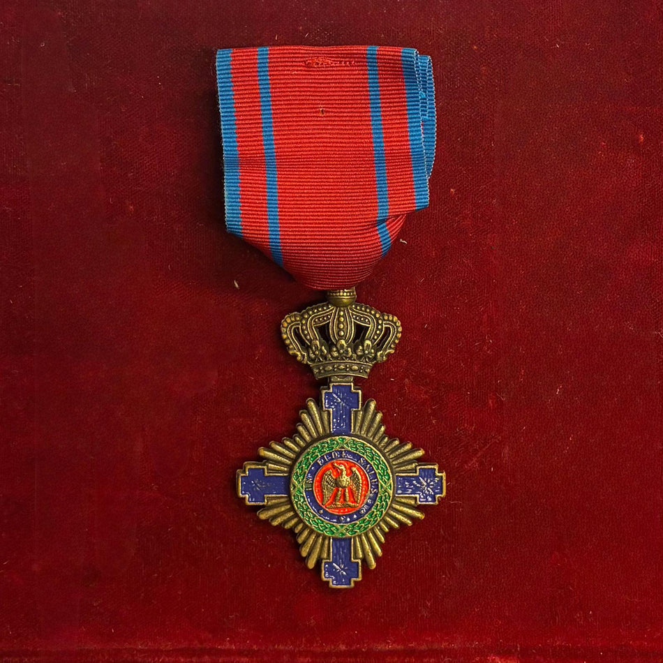 RIPRODUZIONE dell'Ordine della stella di Romania da Cavaliere