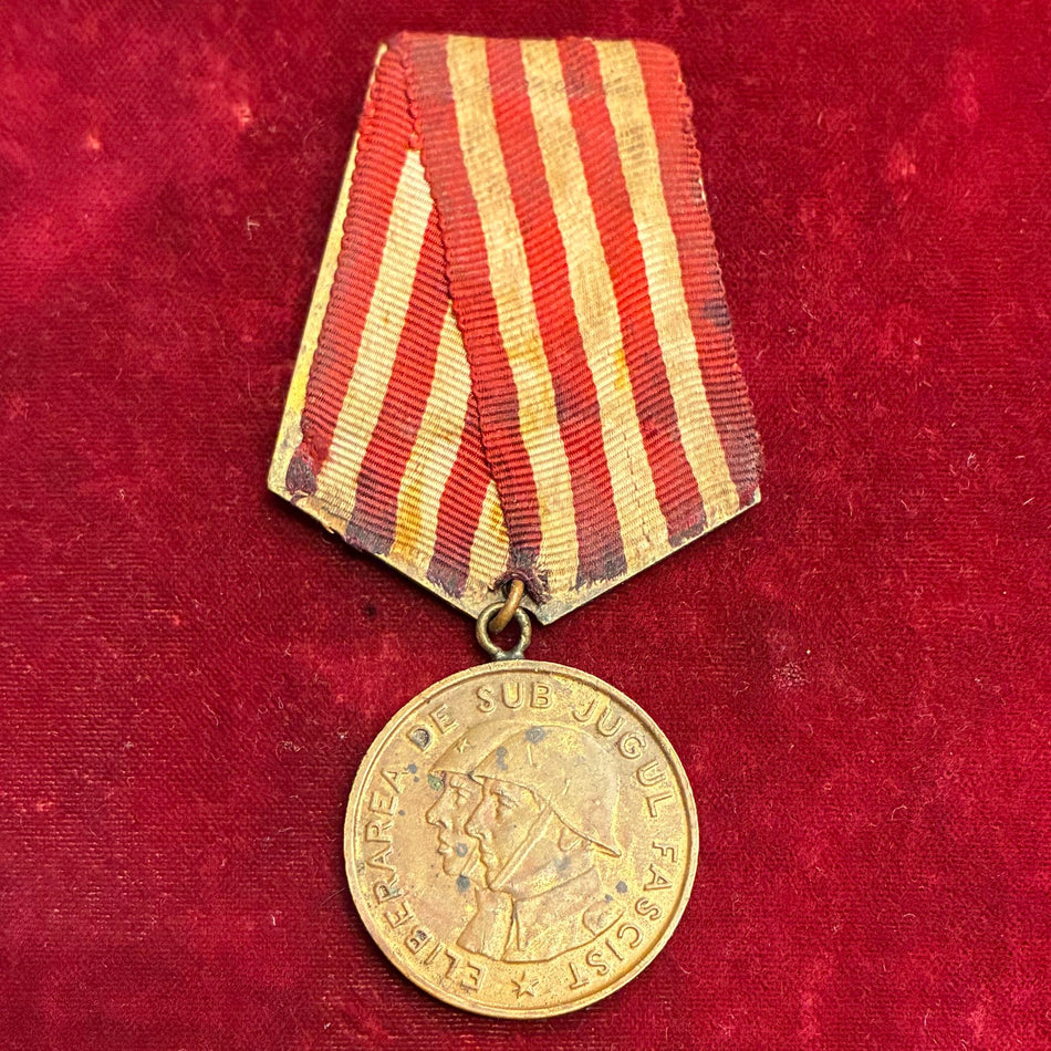 Romania - Medaglia commemorativa per la Liberazione dal giogo fascista