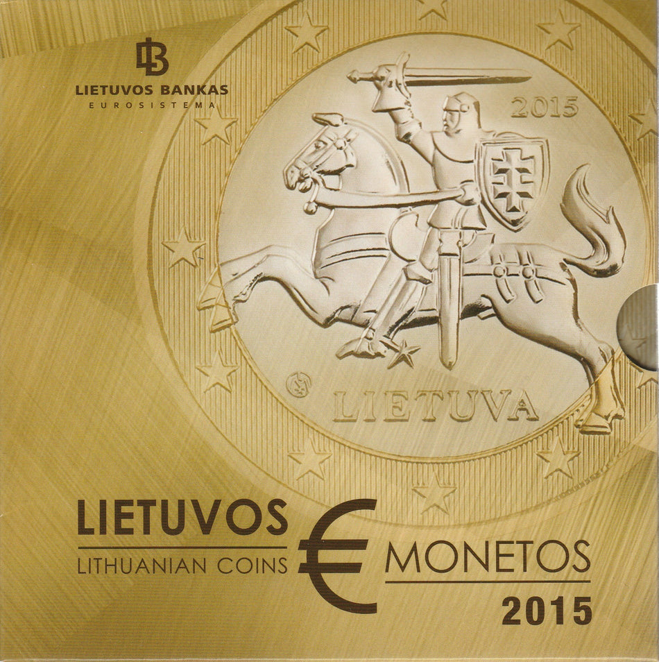 Divisionale Euro Lituania - Anno 2015 (Tiratura 35.000)