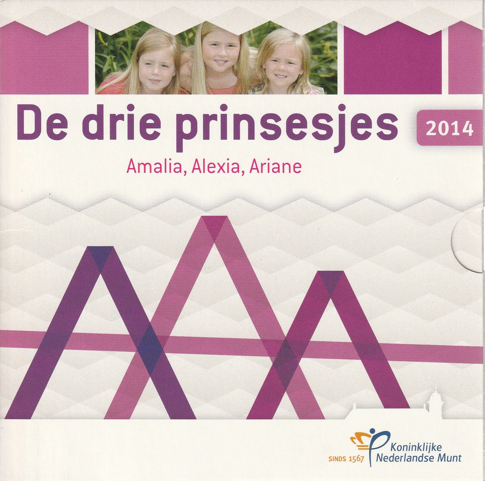 Divisionale Euro Paesi Bassi- Le tre Principesse - Anno 2014