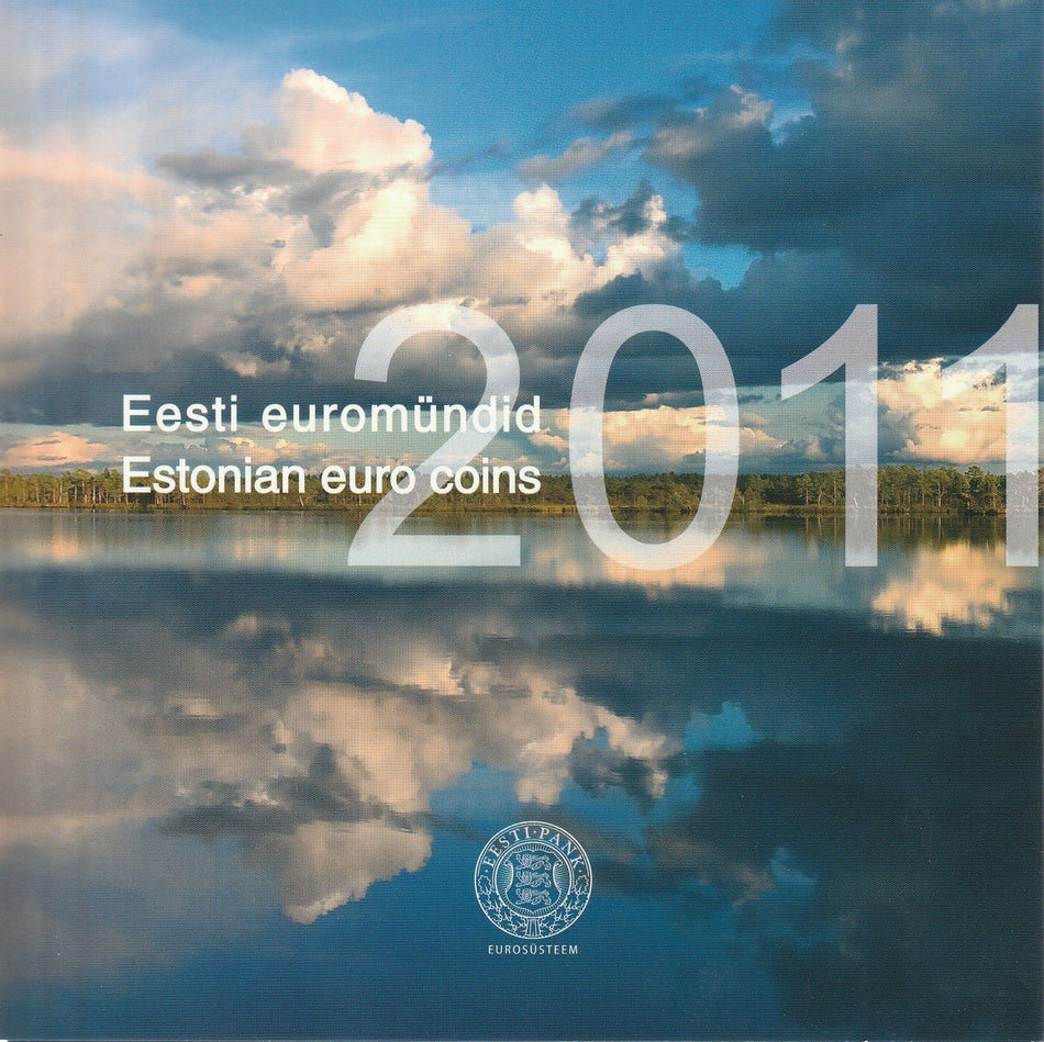 Divisionale Euro Estonia - Paesaggio Estone - Anno 2011 (Tiratura 50.000)