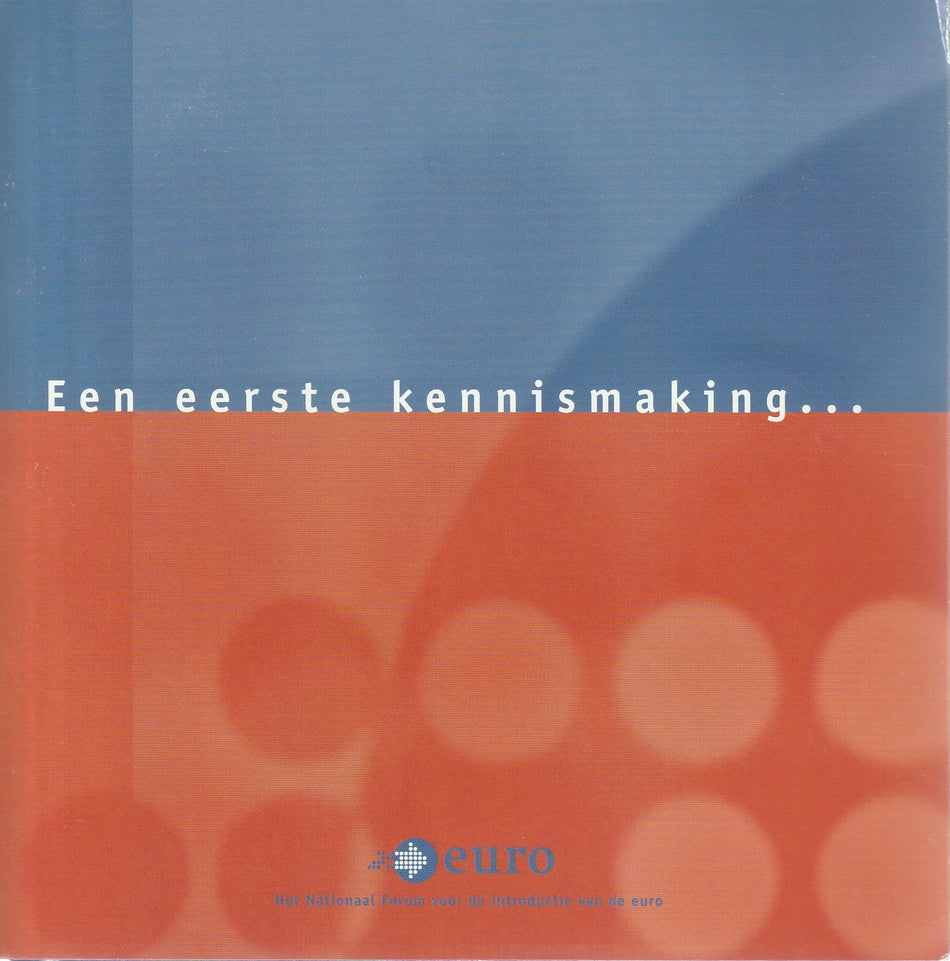 Divisionale Euro Olanda - Prima introduzione all’Euro - Anno 2001