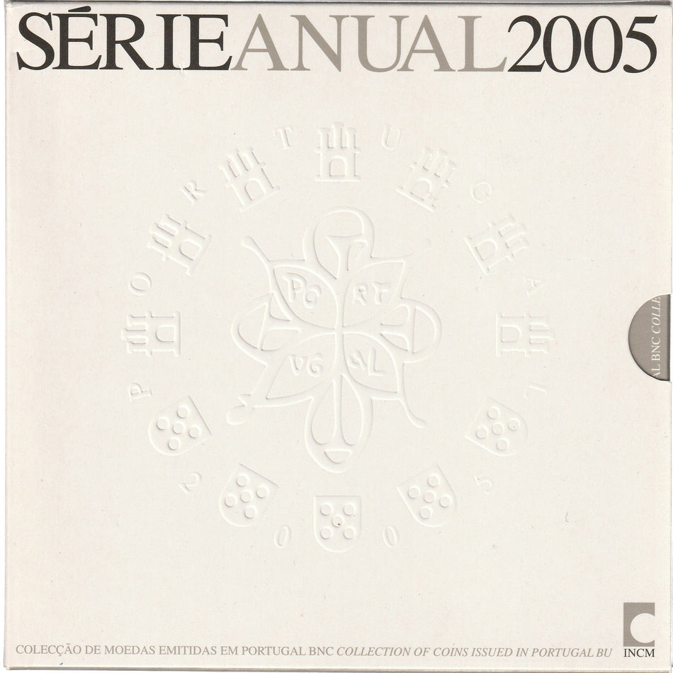 Divisionale Euro Portogallo - Serie annuale - Anno 2005