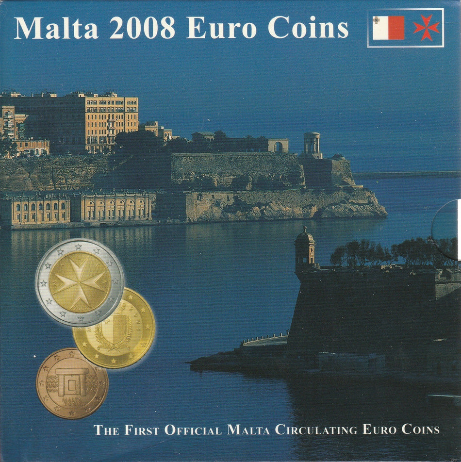 Divisionale Euro Malta - Euro coins - Anno 2008