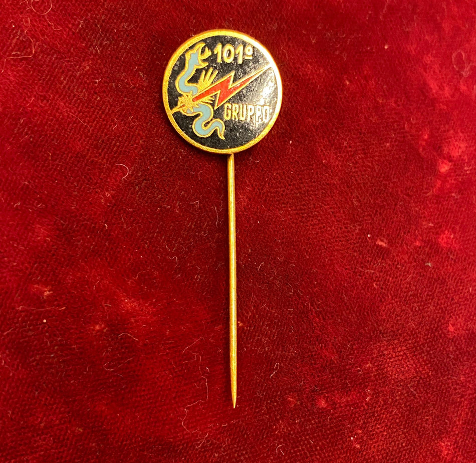 Repubblica Italiana - Distintivo 101° Gruppo Caccia - Aeroporto Militare Rimini - Aeronautica Militare