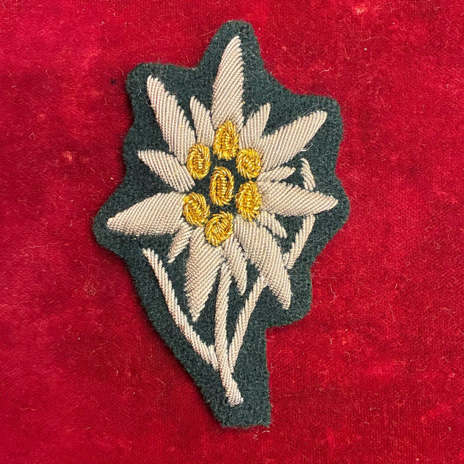 Fregio della guida alpina tedesca da berretto - EDELWEISS