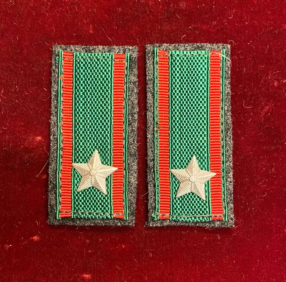 Regno d'Italia - Mostrine in stoffa Regio Esercito italiano "21º Reggimento fanteria Cremona"