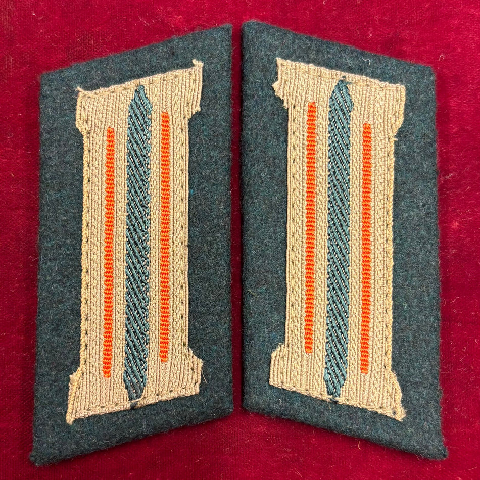 Mostrina Reparti Polizia Militare modello 1936 - Waffenfarbe arancio