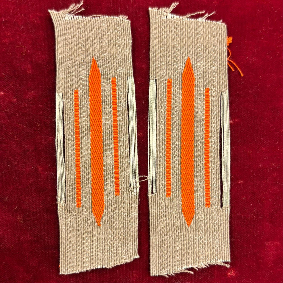 Mostrina Reparti della Feldgendarmerie (Waffenfarbe arancio)