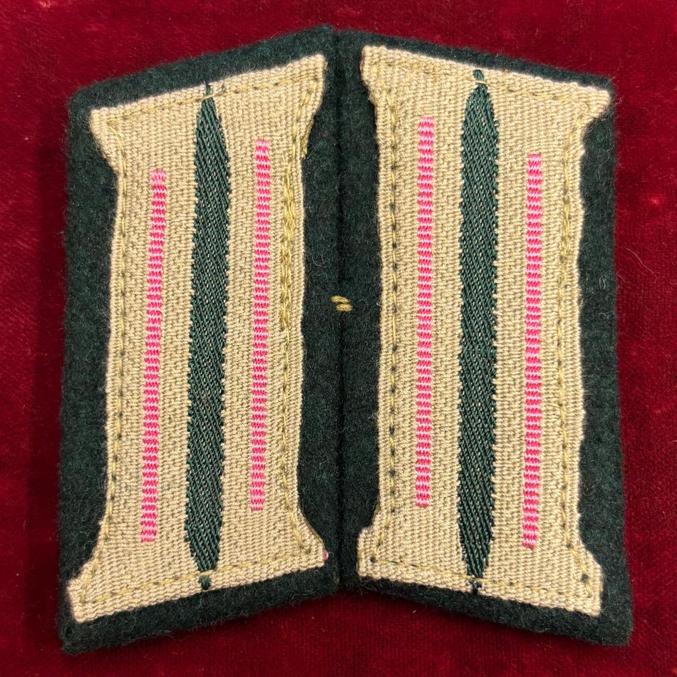 Mostrina Reparti Corazzati modello 1936 - Waffenfarbe rosa