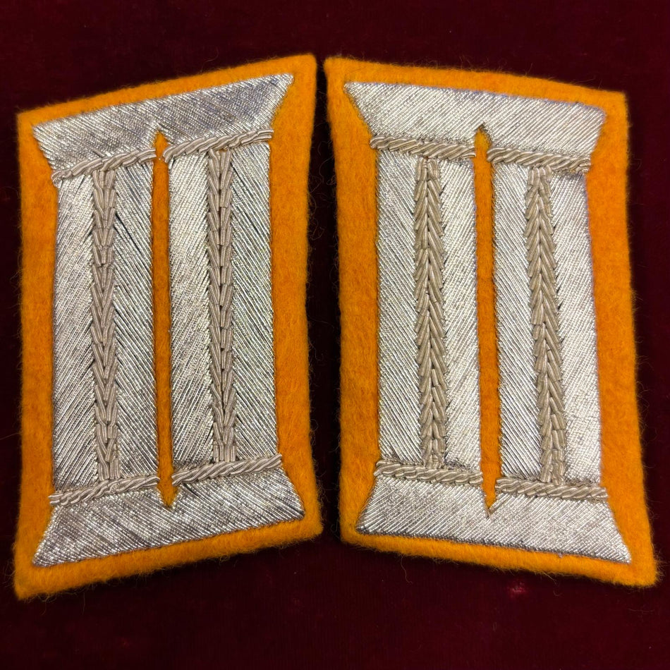 Mostrina da Ufficiale da Waffenrock - Waffenfarbe arancio - Polizia Militare
