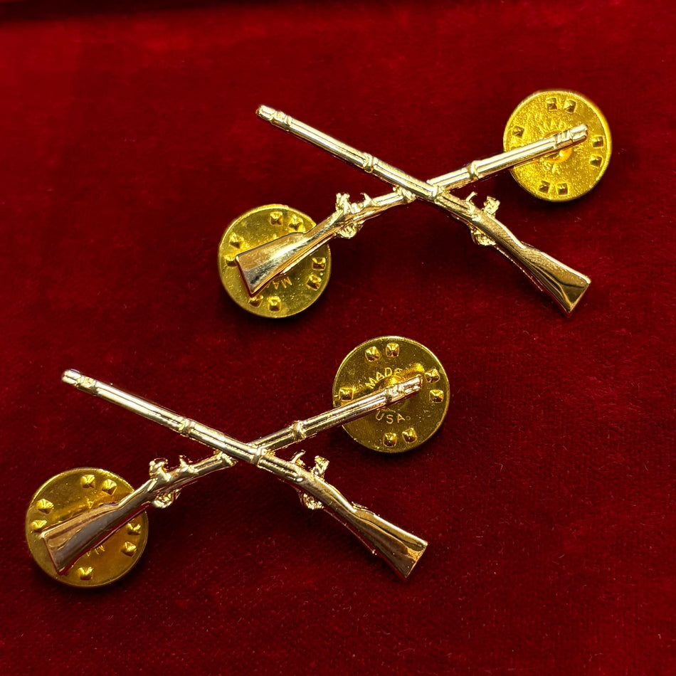 Distintivi "BOS Infantry - Foreign Area Officer" (Coppia)