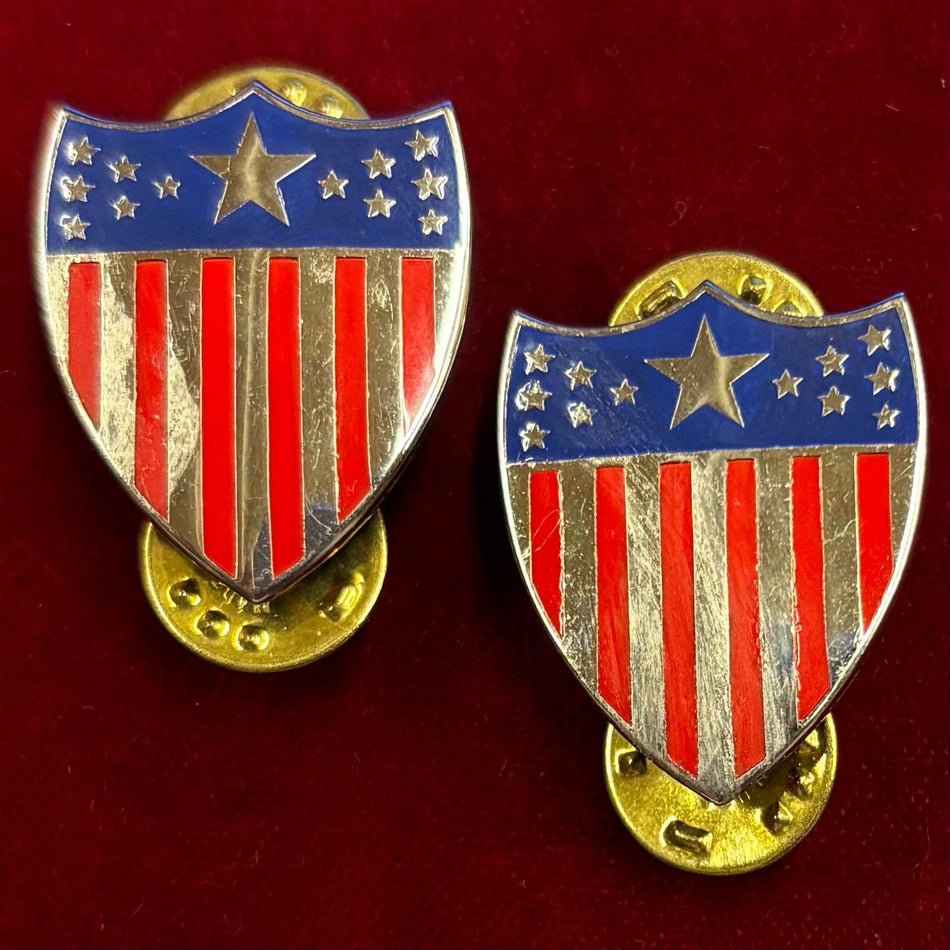 Distintivi "BOS Adjutant General's Corps" (Venduto in Coppia)