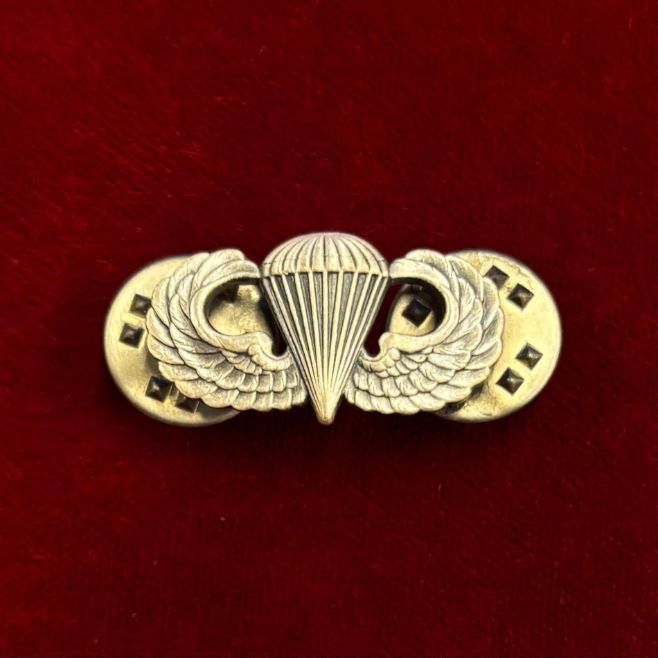 U.S. Army - Brevetto Paracadutista per abito da sera / Smoking  - (Dimensione 23 x 12 mm)