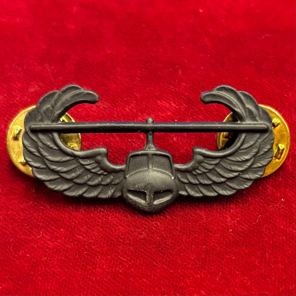 U.S. Army - Brevetto "Air Assault" - in metallo nero