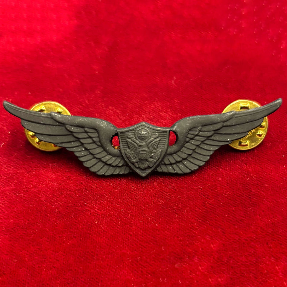 U.S. Army - Brevetto "Aircraft Crewman - Basic" - in metallo nero
