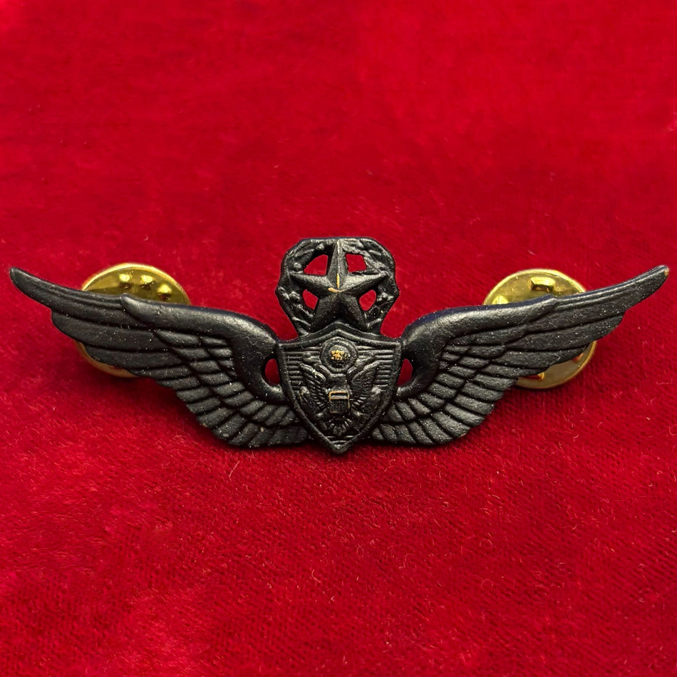 U.S. Army - Brevetto "Aircraft Crewman - Master" - in metallo nero