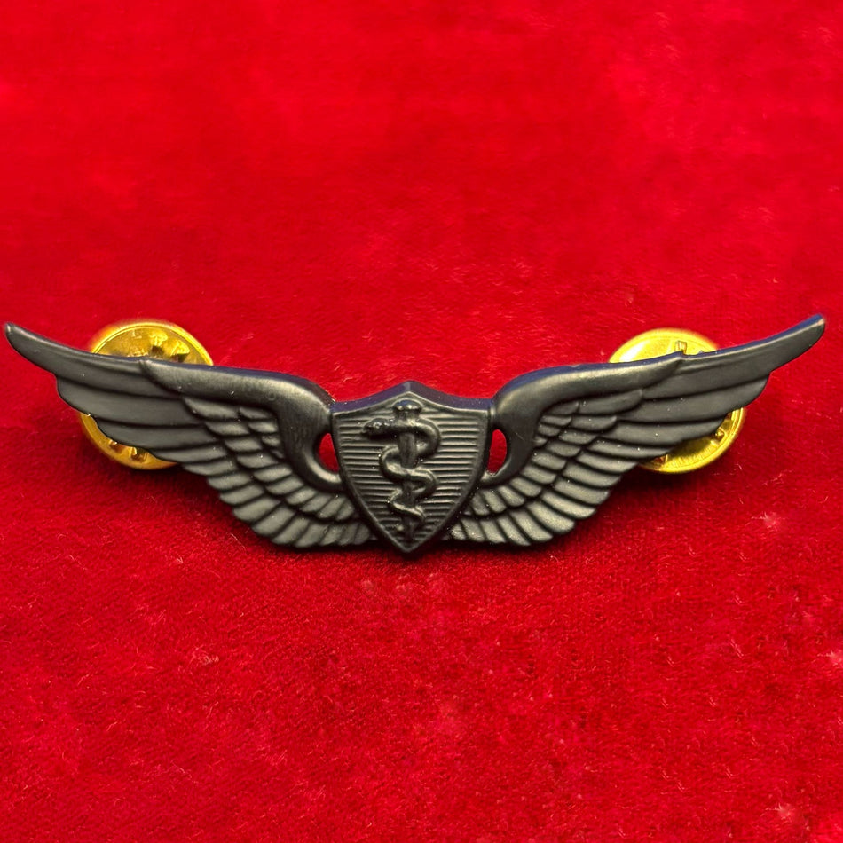 U.S. Army - Brevetto "Flight Surgeon - Basic" - in metallo nero