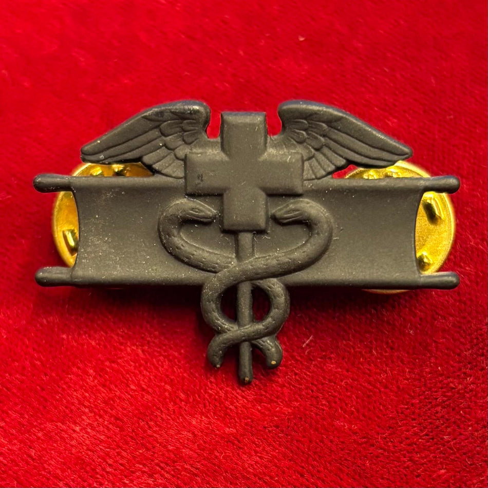 U.S. Army - Brevetto "Expert Field Medical" - in metallo nero
