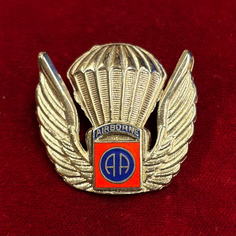 U.S. Army - Brevetto da Paracadutista "82nd Airborne Division"