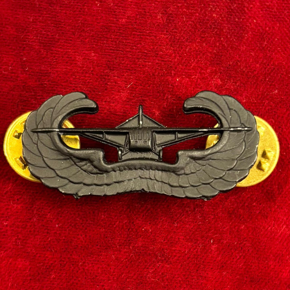 U.S. Army - Brevetto "Glider Pilot" - in metallo nero