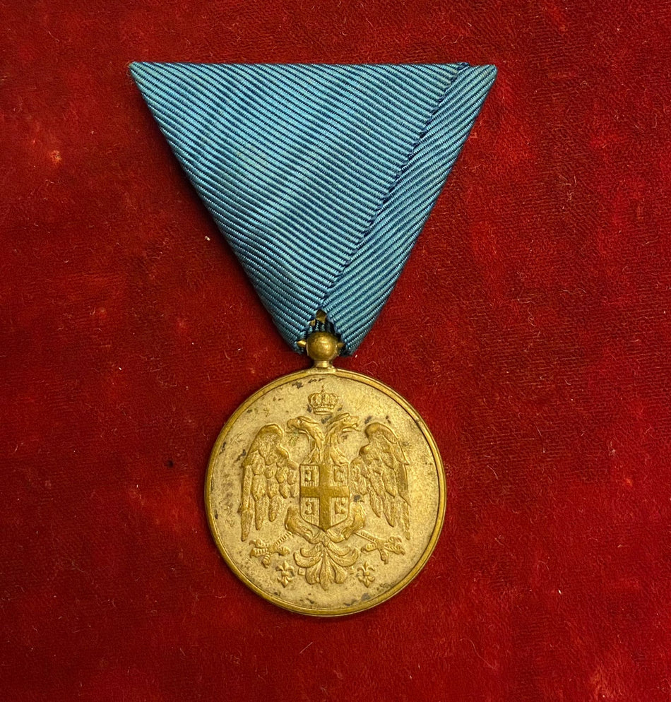 Serbia - Medaglia "Per il servizio zelante"( Zealous Service) grado argento