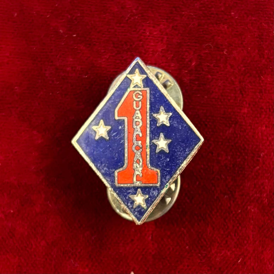 U.S. Marine - Crest "1st Marine Division - Guadalcanal"